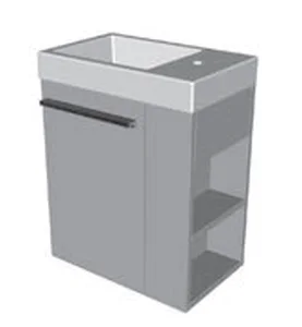 Kolpasan Kiki OUK 50 ormarić s umivaonikom lijevi