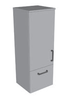 Kolpasan Evelin E 1021 ormarić s vratima i ladicom