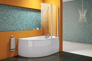 Zaslon za kadu za kupanje, Kolpasan SOLE TP 104/K LULU