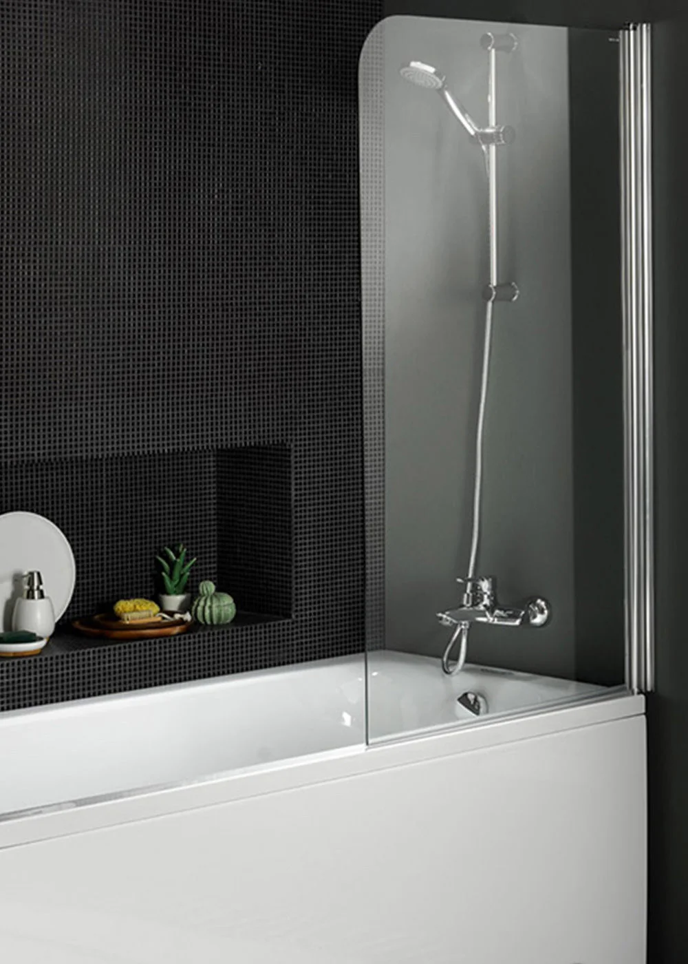 Zaslon za kadu za kupanje, Kolpasan TP Quat 80/K