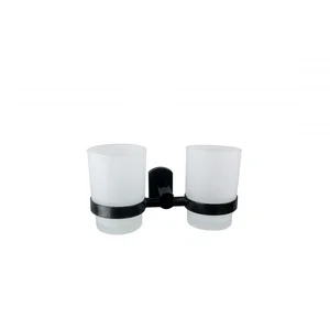 Sanotechnik SOHO 7168B držač za dvije čaše, crni