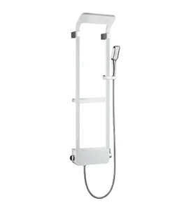 Stup za tuš Sanotechnik MALAGA bijele boje - DG9043