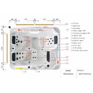 Sanotechnik oasis - dimenzije