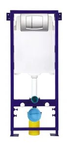 WC kotlić Sanotechnik SANOSWIFT DualFlush 3/6, komplet SP116