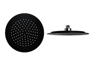 Sonotechnik tuš glava BLACK okrugla crna mat