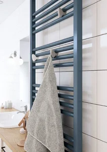 Kupaonski radijator Terma Fiona u boji s vješalicama YO