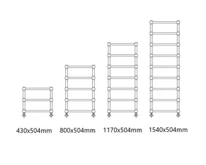 Radijator Terma Retro - dimenzije