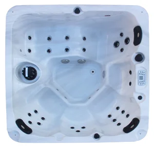 Vanjski masažni bazen Sanotechnik Oasis PALMA - tlocrt