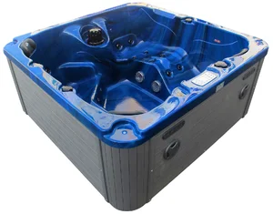 Vanjski masažni bazen Sanotechnik Oasis PALMA plavo/siva, SPA15