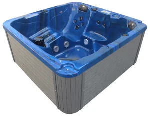 Vanjski masažni bazen Sanotechnik Oasis PALMA plavo/siva, SPA15