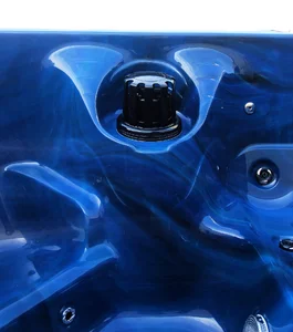 Vanjski masažni bazen Sanotechnik Oasis PALMA plavo/siva, SPA15