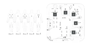Masažni bazen Sanotechnik Oasis Tahiti - masažna mjesta