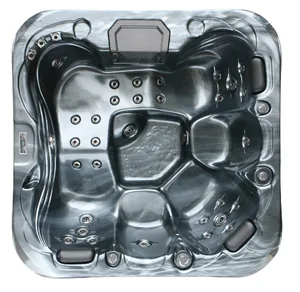 masažni bazen Sanotechnik Oasis TAHITI Pearl shadow - tlocrt