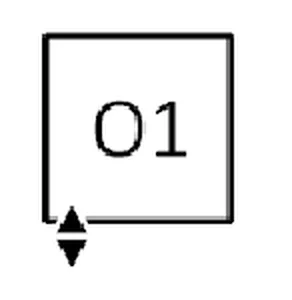 Terma po mjeri, priključak O1 - singl (2u1) dolje lijevo