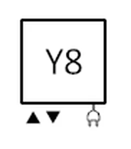 Terma po mjeri, priključak Y8 - 50mm dolje lijevo+mog. priključka grijača dolje desn