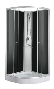 Kompletna tuš kabina Sanotechnik Black