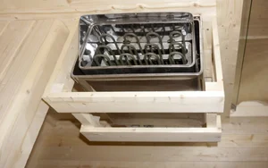 Vanjska finska sauna Sanotechnik RAUMA s nadstrešnicom