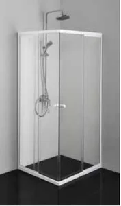 Kvadratna tuš kabina Sanotechnik B8090 80-90x190, bijela