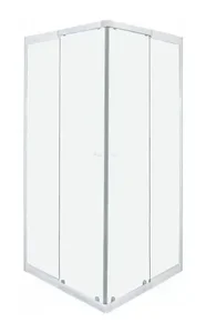 Kvadratna tuš kabina Sanotechnik B8090 80-90x190, bijela