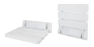 Tuš sjedalica Sanotechnik, preklopna, bijela