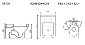 Sanotechnik NERO SP400