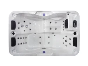 Vanjski masažni bazen Sanotechnik Oasis MINI SPA08 tloris