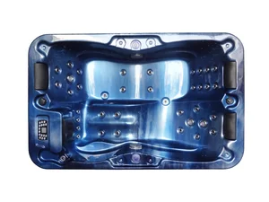 Vanjski masažni bazen Sanotechnik Oasis MINI SPA09 tloris