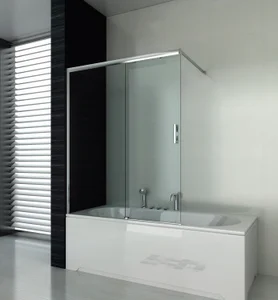 Sanotechnik E_C elite krom stijena za kadu