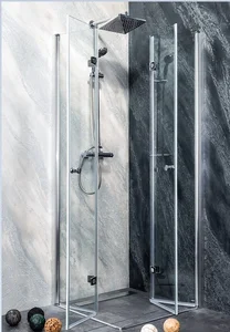 Sanotechnik Sanoflex sklopiva vrata duet lijeva i desna