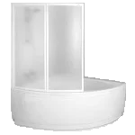 Tuš stijene za kade za kupanje