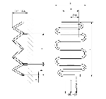 Radijator Terma Spiro - dimenzije