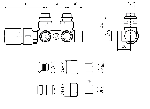 Tehnička skica donji termostatski (KUTNI LIJEVI set)