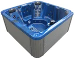 Vanjski masažni bazen Sanotechnik Oasis PALMA plavo/siva, SPA15