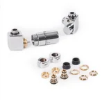 Set design ventil, Dexter termostatski LIJEVA izvedba, krom