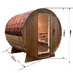 Vanjska finska sauna Sanotechnik Tromso