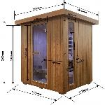 Vanjska kombinirana sauna Sanotechnik Lahti