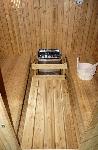 Vanjska finska sauna Sanotechnik Bergen, iznutra