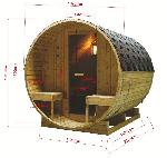 Vanjska finska sauna Sanotechnik Bergen, dimenzije
