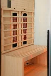 Infra sauna Sanotechnik Billund 2 - unutrašnjost