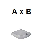 Polukružne tuš kade drugih dimenzija