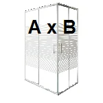 Pravokutne tuš kabine drugih dimenzija