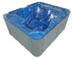 Vanjski masazni bazen Sanotechnik Oasis plave boje