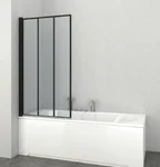 Sanotechnik stijena za kadu, Elite crna