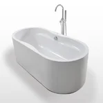 Sanotechnik samostojeća kada za kupanje Liverpool, 170x80x60 cm