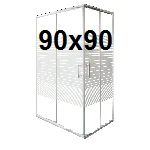 Kvadratne tuš kabine 90x90